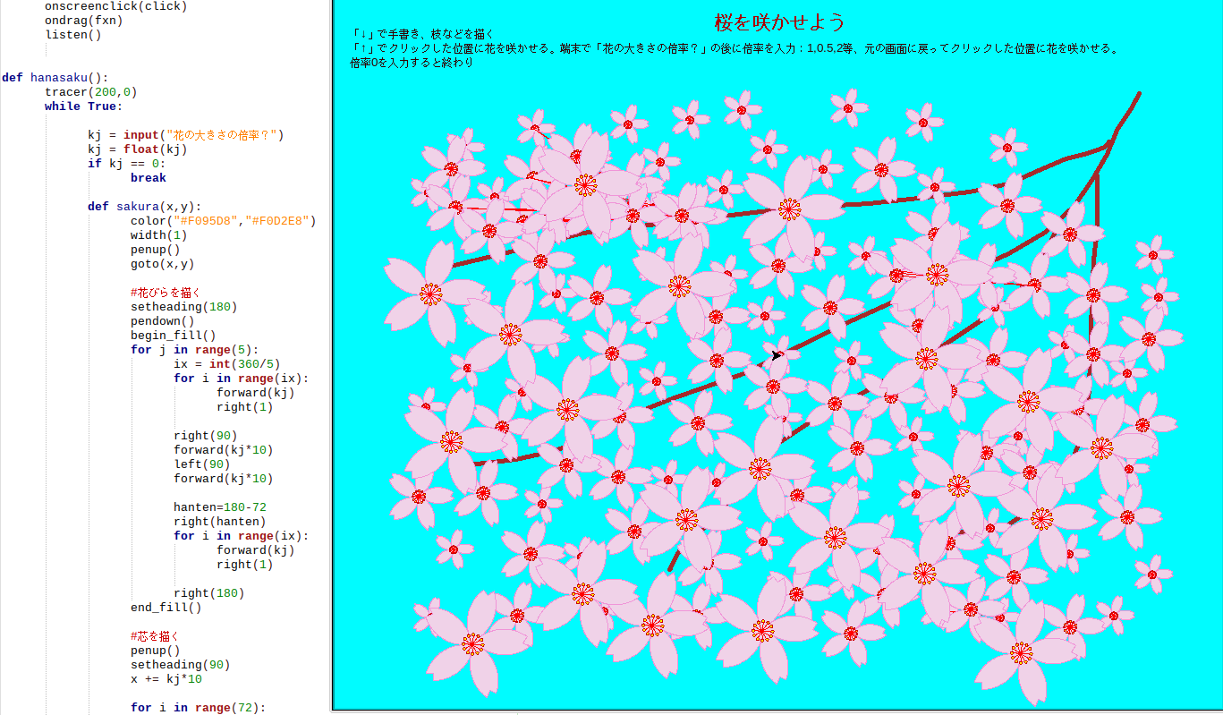 満開の桜